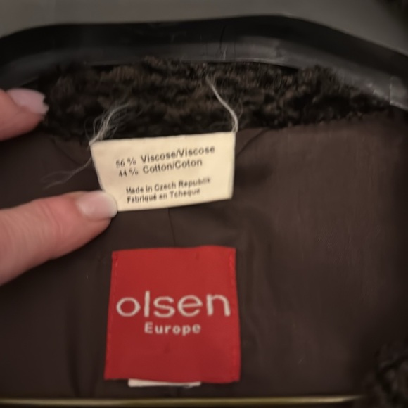 Olsen Europe - Women's Winter Coat - Picture 2 of 8